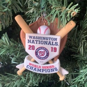 NWB Washington Nationals World Series Ornament